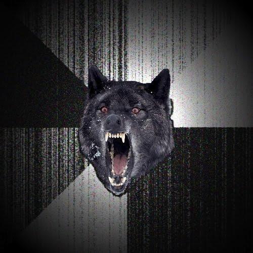 Advice Animals - Insanity Wolf Blank Meme Template