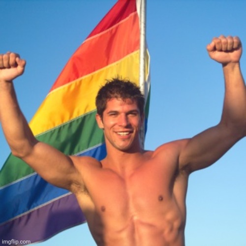 gay guy in front of flag | image tagged in gay guy in front of flag | made w/ Imgflip meme maker