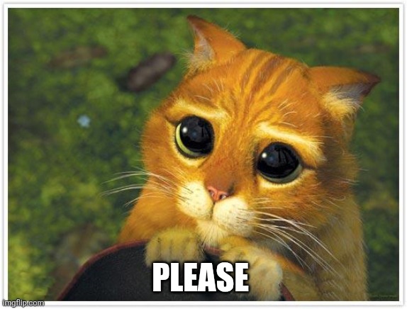 Shrek Cat | Please | image tagged in memes,shrek cat | made w/ Imgflip meme maker