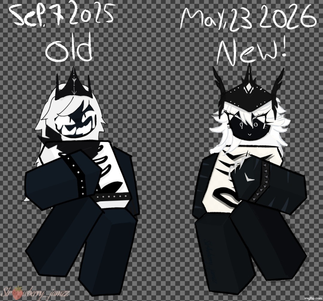 I think I've gotten better at drawing since the start of the year idk \ don't mind the lack of a background nothing looked good | image tagged in oc,drawing,art,roblox,roblox oc | made w/ Imgflip meme maker
