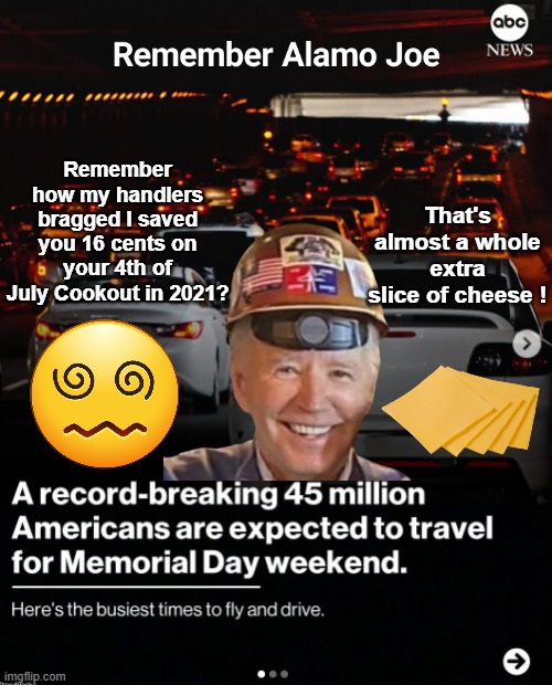 Geritol Joe cookout Blank Meme Template