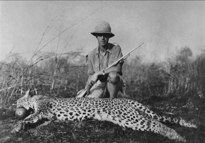 Big game hunter Blank Meme Template
