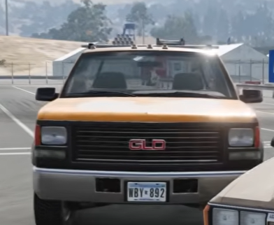 GLD truck Blank Meme Template