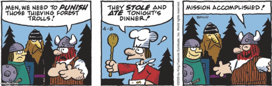 Hagar The Horrible | image tagged in comics | made w/ Imgflip meme maker