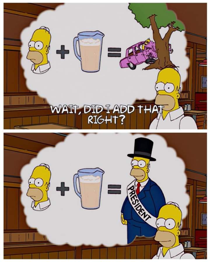 Homer did i combine that correct Blank Meme Template