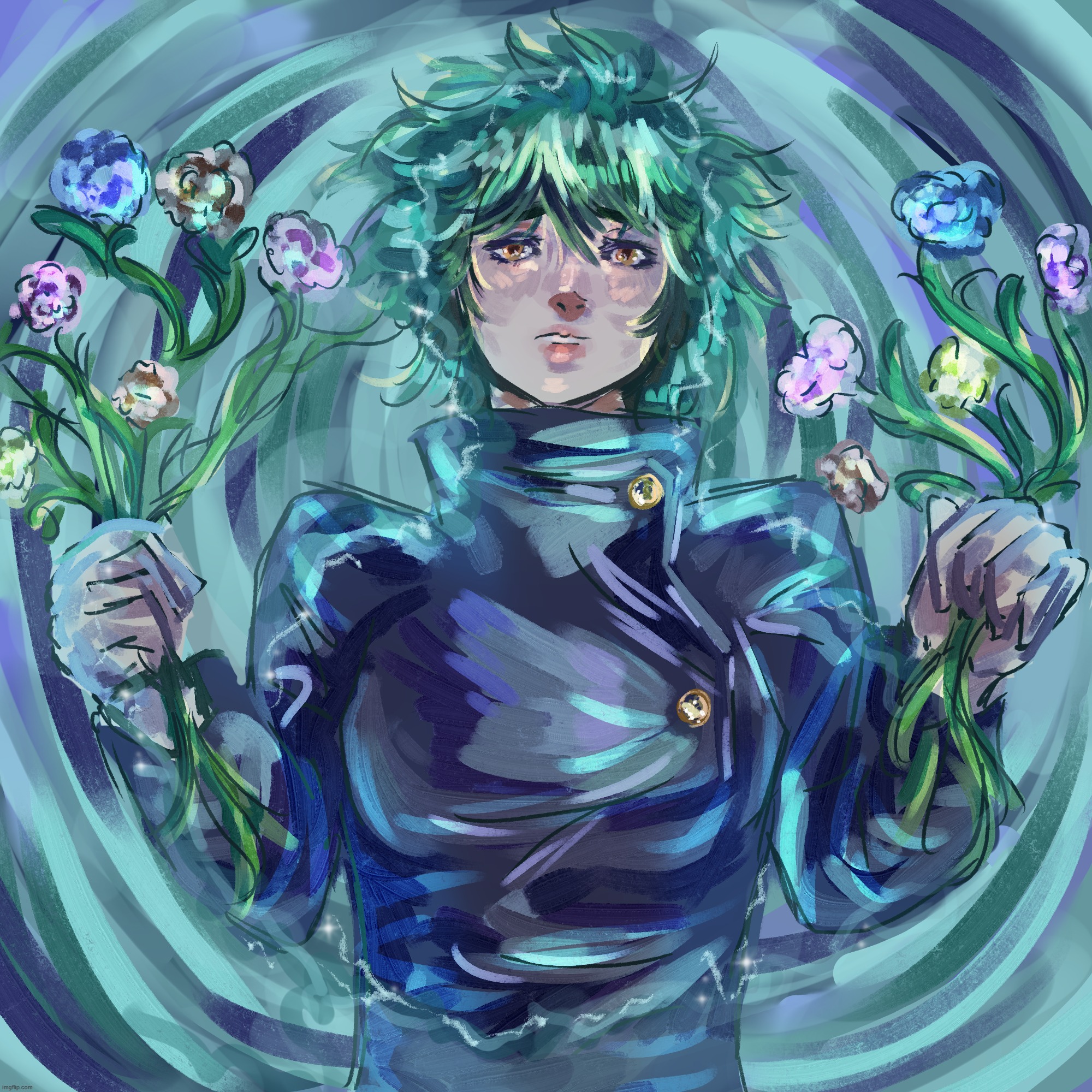 Mai as Ophelia repaint | made w/ Imgflip meme maker