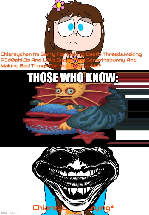 BAD WORD | Those who know: | image tagged in bad word | made w/ Imgflip meme maker