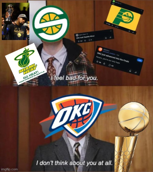 Seattle SuperSonics meme | image tagged in super sonics,nba,nba memes,thunder,sports,oklahoma | made w/ Imgflip meme maker