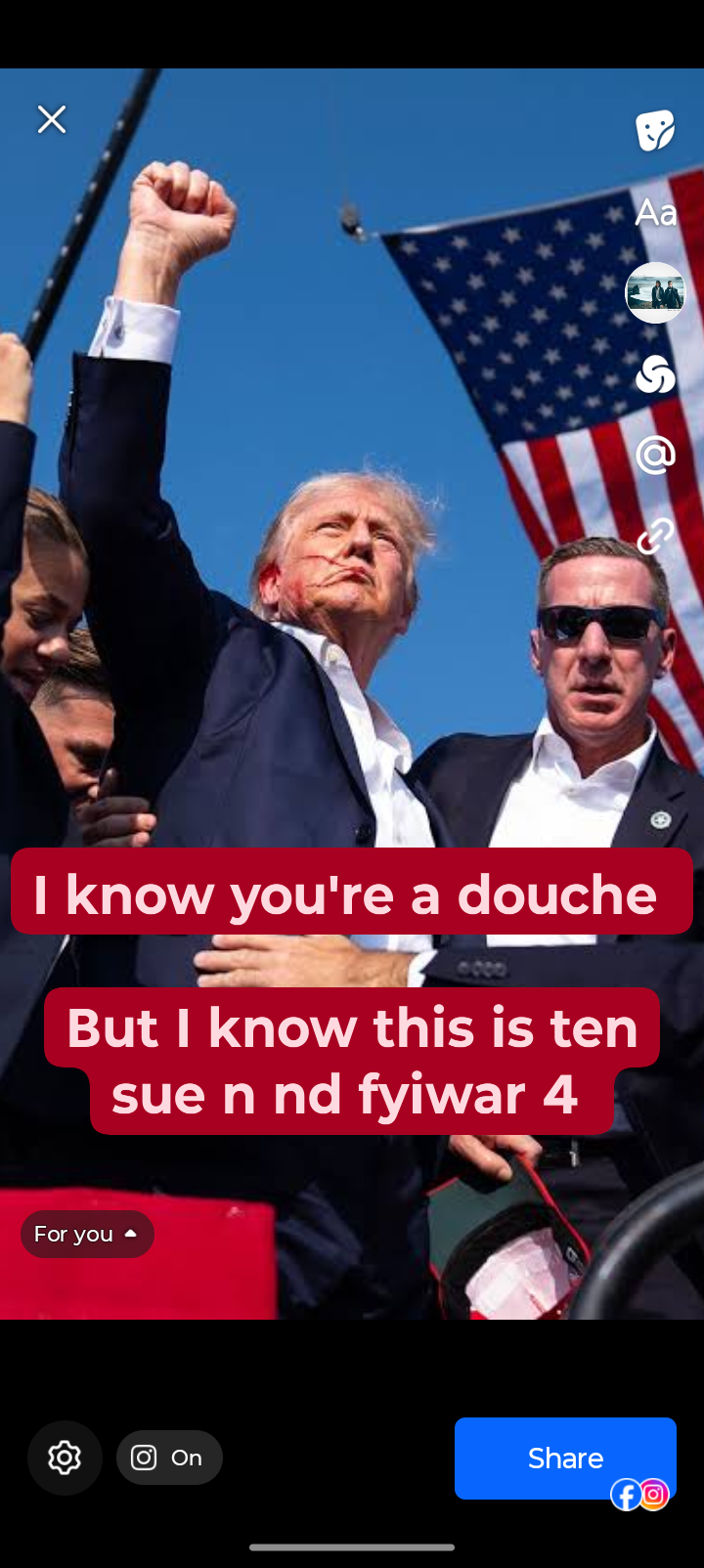 High Quality Trump hater Blank Meme Template