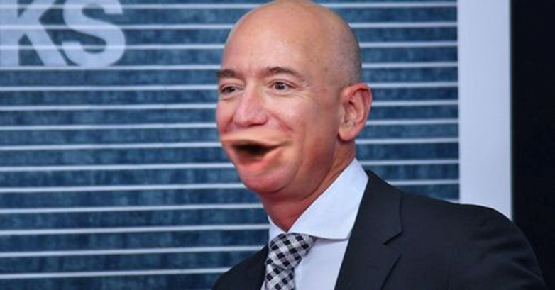 Jeff Bezos Pog Blank Meme Template