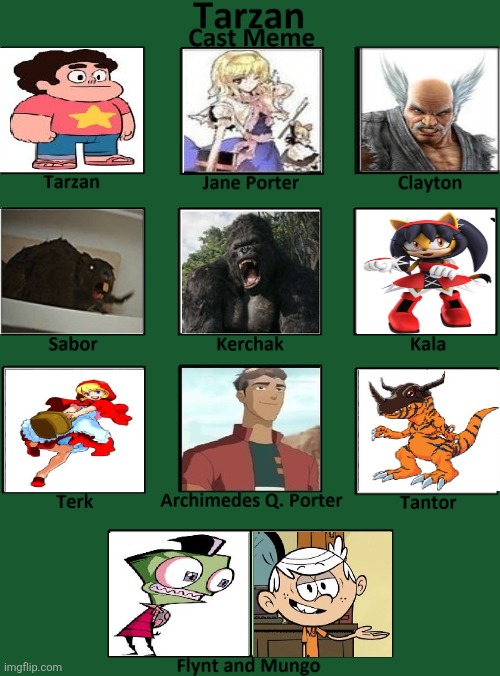 Steven universe (Tarzan) cast (MaxGomora1247 styles) | image tagged in tarzan_cast_meme_by_blaze_on_fire_dcemafl-fullview jpg | made w/ Imgflip meme maker
