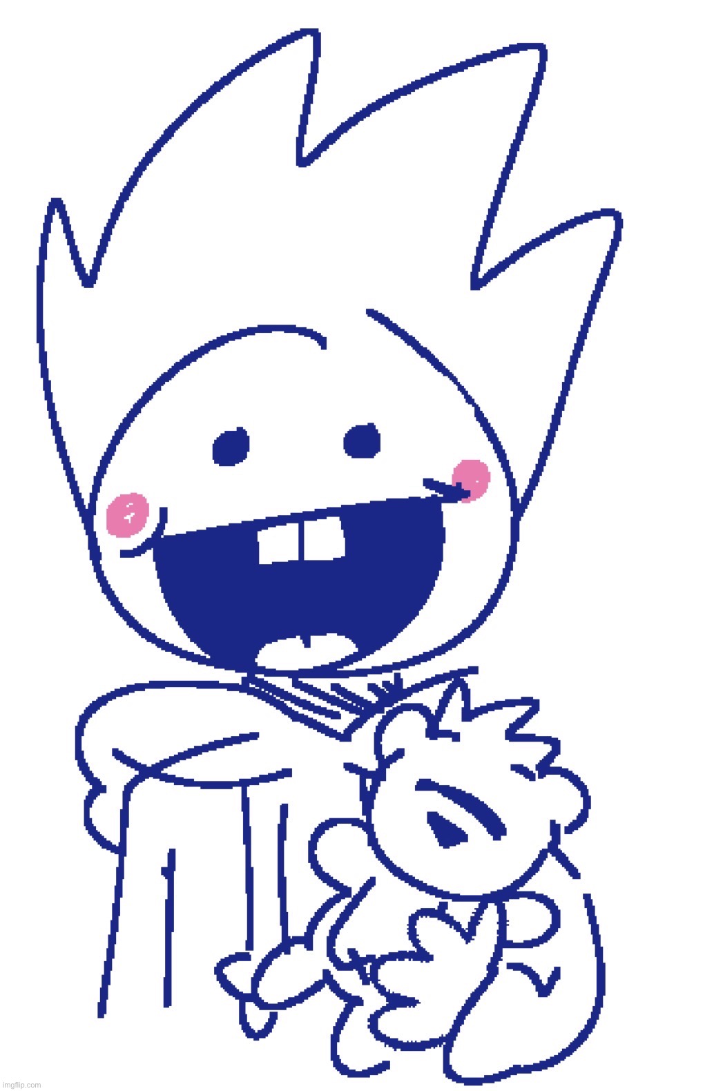 I forgot I had imgflip, take this Tom doodle I guess | image tagged in eddsworld,tom eddsworld | made w/ Imgflip meme maker