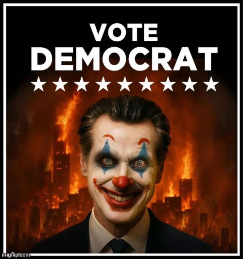 Gavin Newsom as the Joker | image tagged in gavin newsom as the joker | made w/ Imgflip meme maker