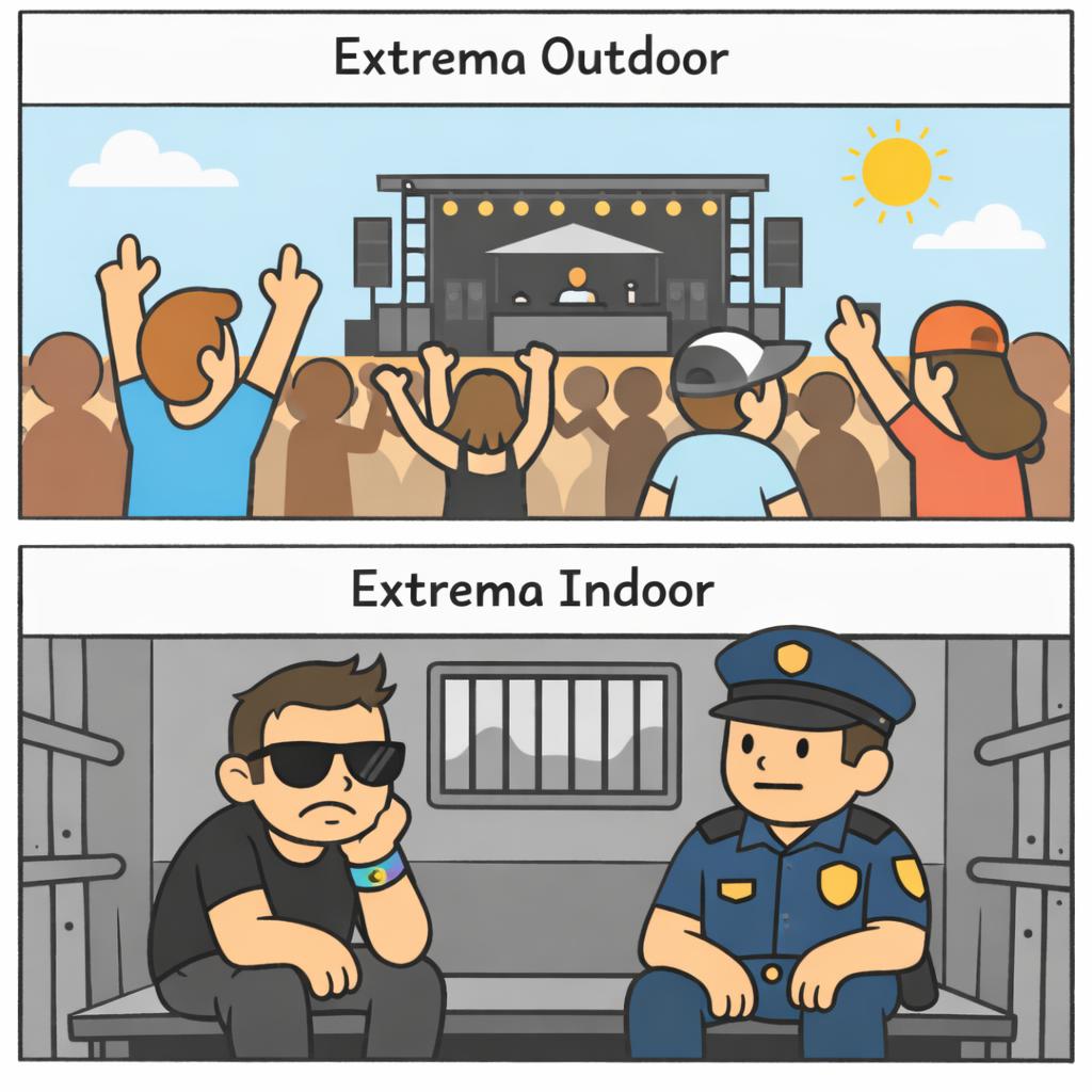 EXTREMA OUTDOOR - extrema INdoor Blank Meme Template