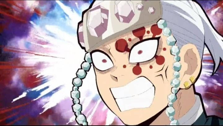 High Quality Uzi Tengen Pissed at (WHO) Blank Meme Template