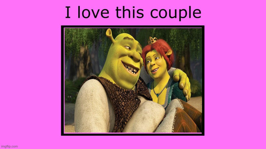 I Love Shrek x Fiona | image tagged in shrek,dreamworks,deviantart,memes | made w/ Imgflip meme maker