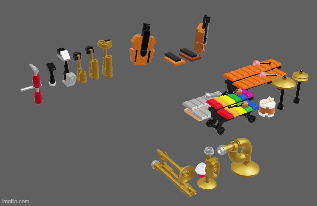 Lego orchestra project update | made w/ Imgflip meme maker