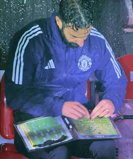 Ruben Amorim Tactics Board Blank Meme Template