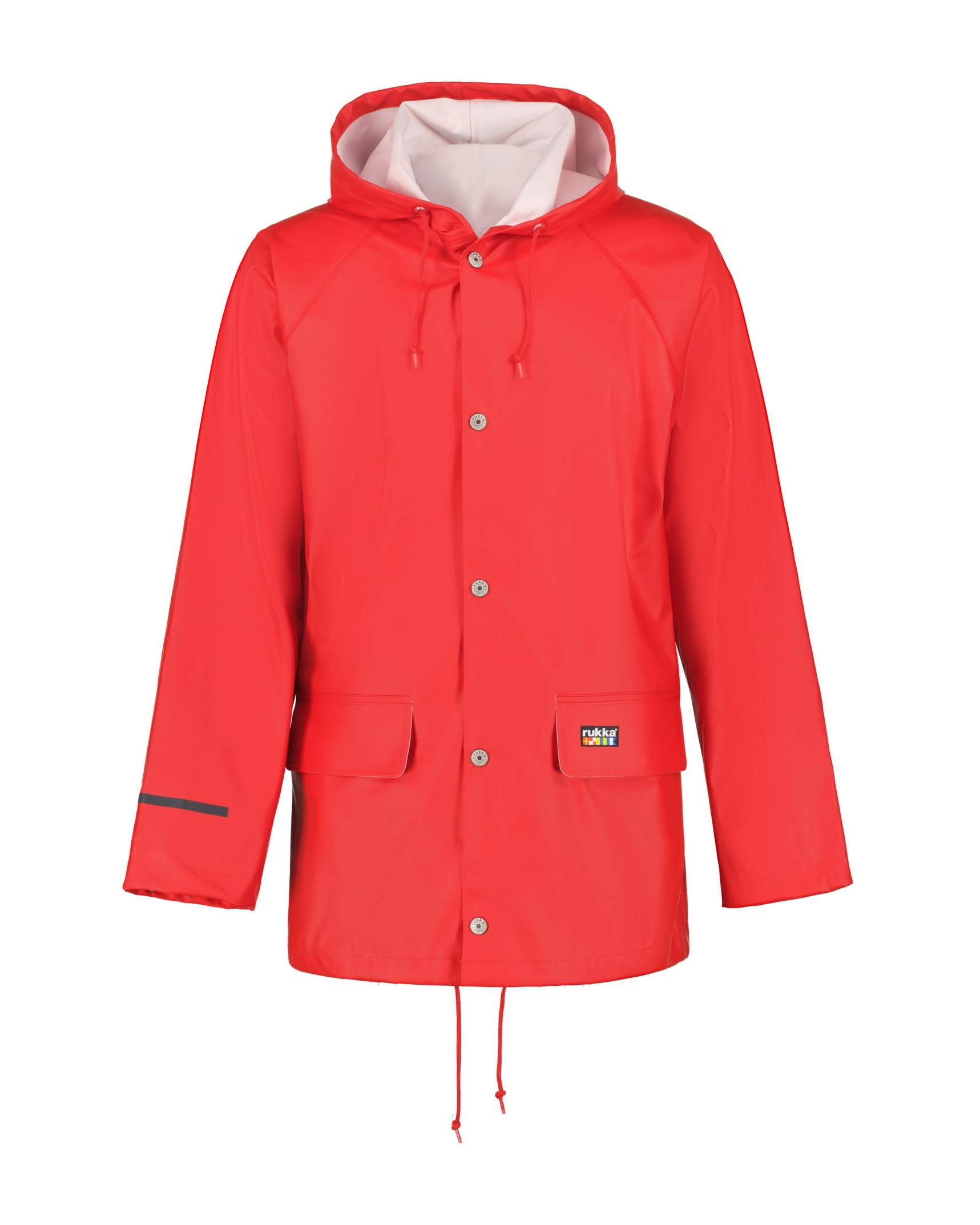 Keep Calm And Wear A Red Rukka Lehmus Raincoat Blank Meme Template