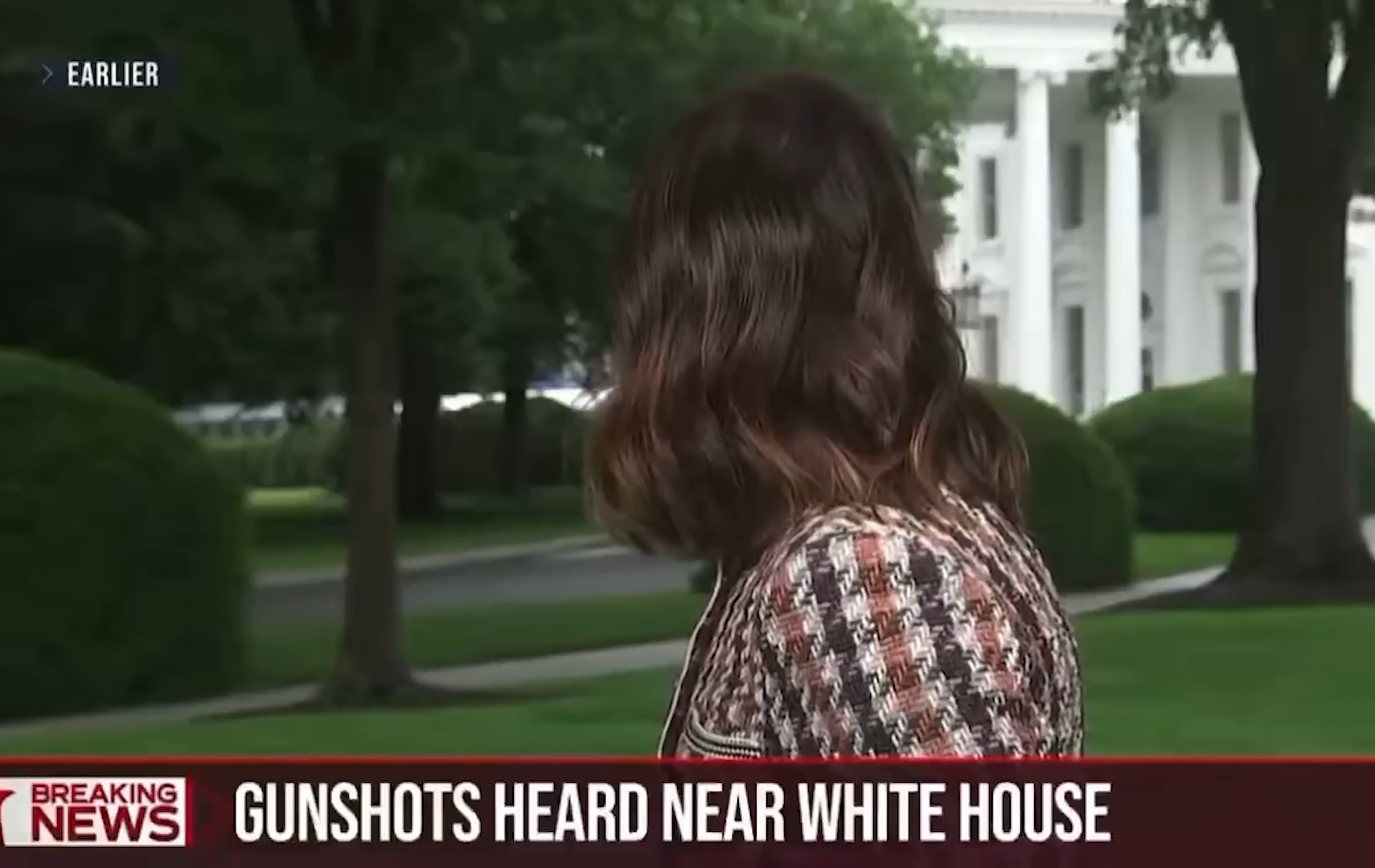 Reporter at the White House Blank Meme Template