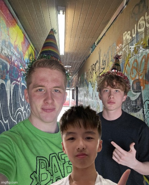 Me flick and shinobii took a photo together ?(dug up some old files this time) | image tagged in img_5397 jpeg,funny | made w/ Imgflip meme maker