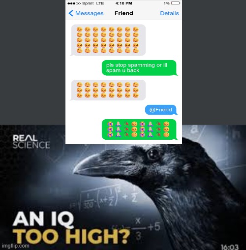????? | image tagged in an iq too high | made w/ Imgflip meme maker