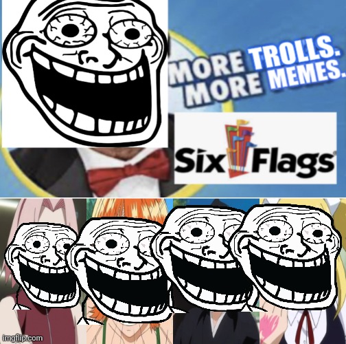 anime girls hates who | image tagged in anime girls hates who | made w/ Imgflip meme maker