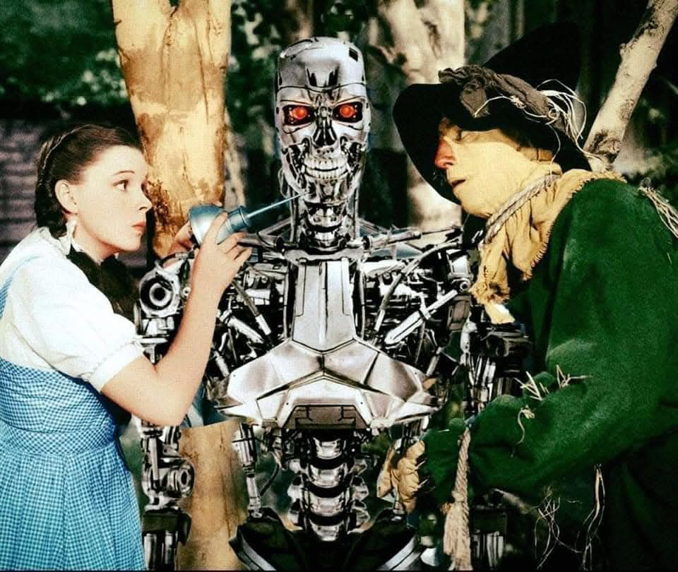 Tin Man Terminator Blank Meme Template