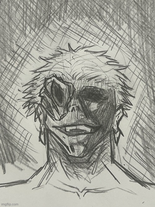 Sukuna | image tagged in drawing,drawings,art,jjk | made w/ Imgflip meme maker