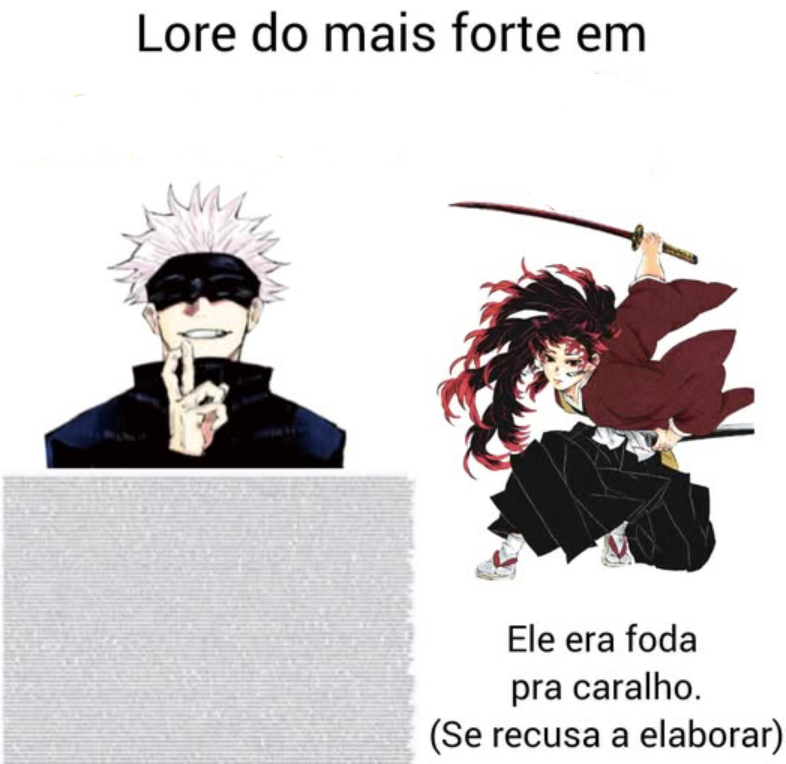 lore do mais forte em Blank Meme Template