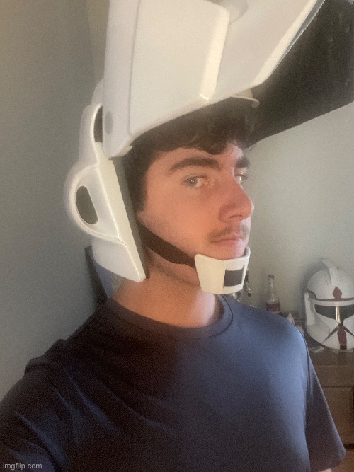 Forgot how loose this thing was without a balaclava | made w/ Imgflip meme maker