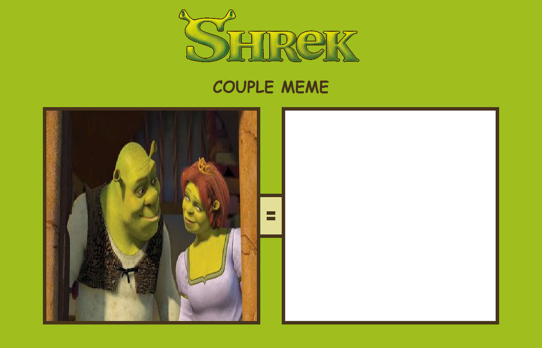 Shrek Couple Meme - Blank Blank Meme Template