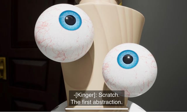 Scratch,the first abstraction Blank Meme Template