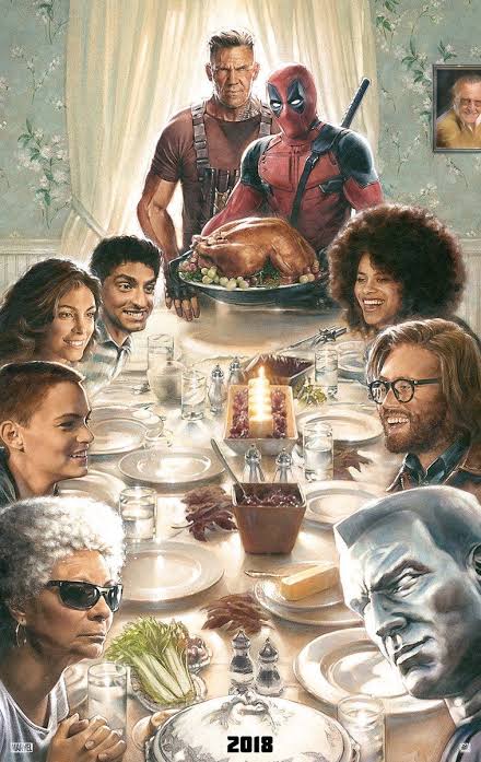 Deadpool Thanksgiving Blank Meme Template