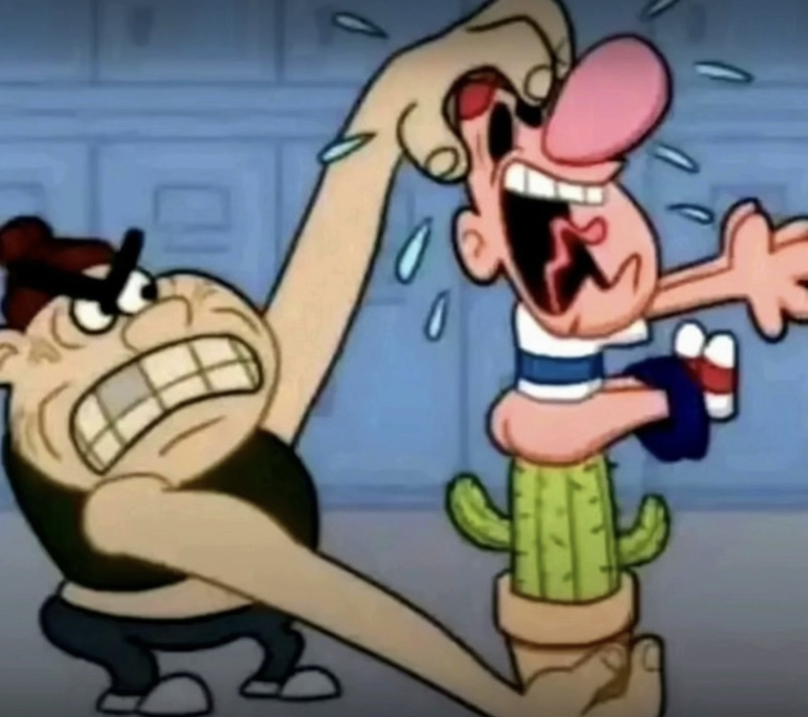 billy cactus Blank Meme Template