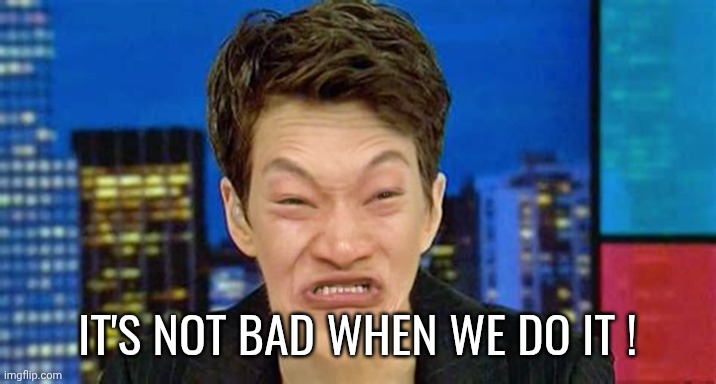 Maddow | It's not bad when we do it ! | image tagged in maddow | made w/ Imgflip meme maker