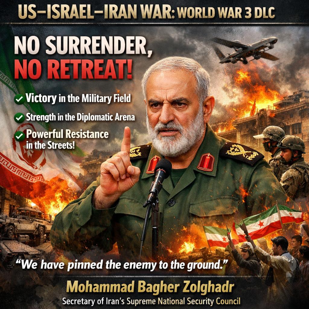 US–Israel–Iran War (World War 3 DLC) Blank Meme Template