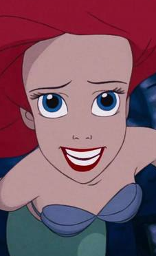 Ariel Close Up Blank Meme Template