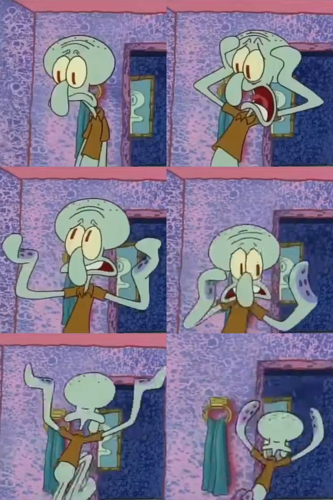 "This can't be happening to me!" Blank Meme Template