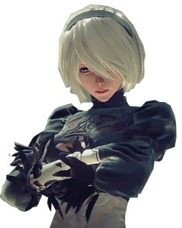 2B_Unamused Blank Meme Template