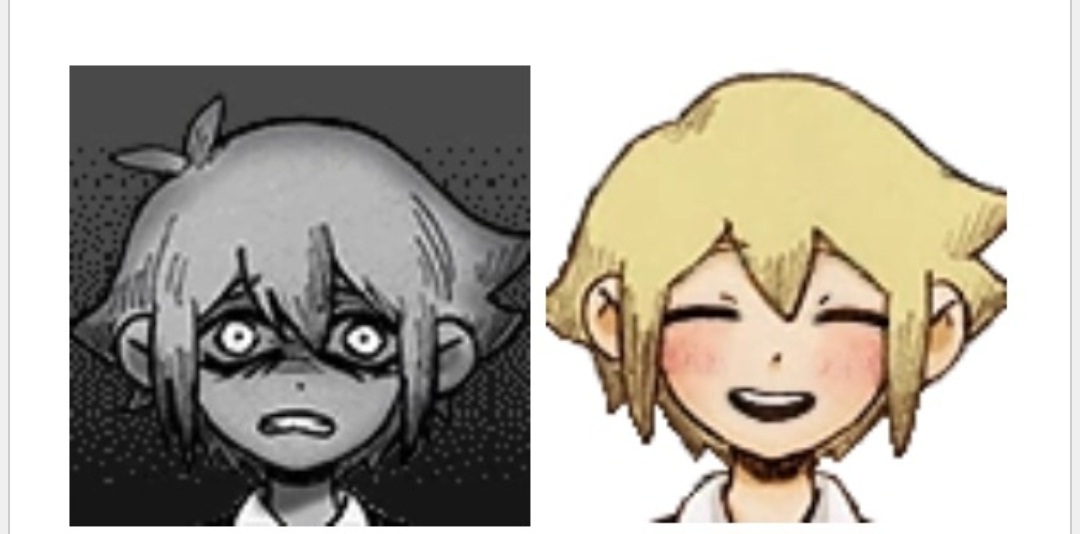 High Quality Scared then Happy Blank Meme Template