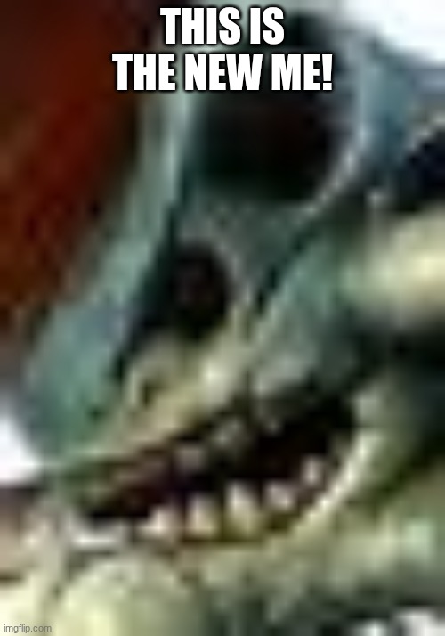 New Name | This is the new me! | image tagged in reaper leviathan subnautica face | made w/ Imgflip meme maker