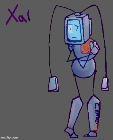 my funny traumatized robot lady | made w/ Imgflip meme maker