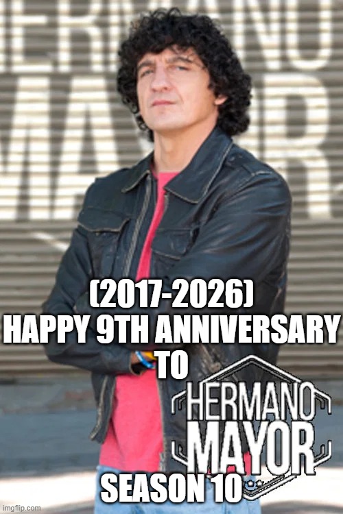 Hermano Mayor#Season 10's 9th Anniversary! | (2017-2026)
Happy 9th Anniversary
To; Season 10 | image tagged in picard wtf,peter griffin news,wtf,marked safe from | made w/ Imgflip meme maker