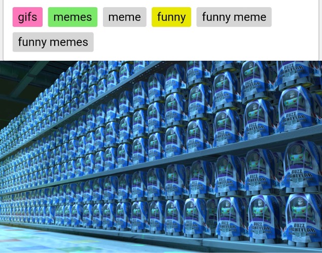 image tagged in buzz lightyear clones | made w/ Imgflip meme maker