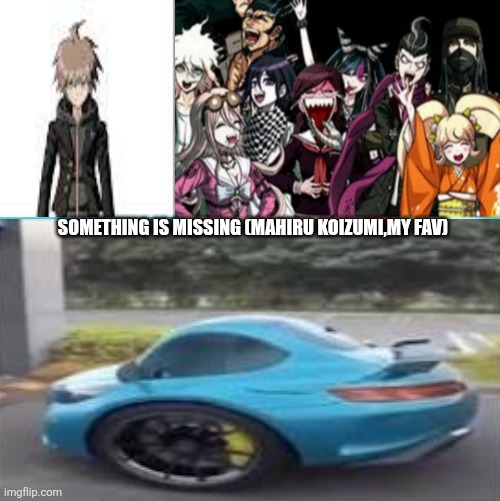 Freaky ibuki | Something is missing (mahiru koizumi,my fav) | image tagged in spooky scary diddy bluds,ignore the title | made w/ Imgflip meme maker