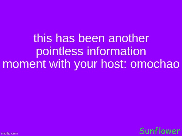 money is a great source of income. its GREEN! | this has been another pointless information moment with your host: omochao | made w/ Imgflip meme maker