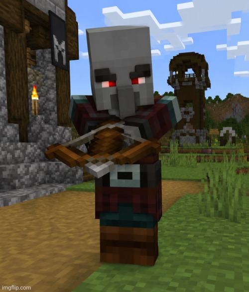 Pillager With Red Eyes | image tagged in pillager with red eyes | made w/ Imgflip meme maker