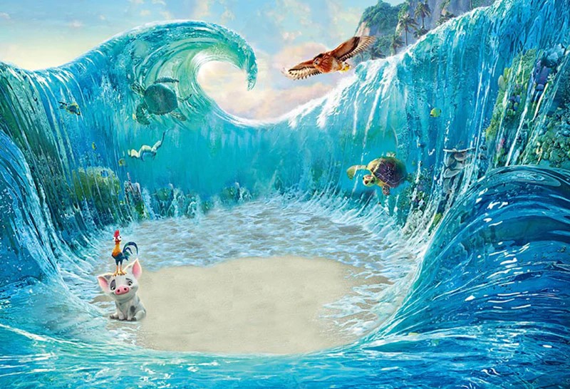 Photography Backdrops Party Photography For Backdrop Ocean Digit Blank Meme Template