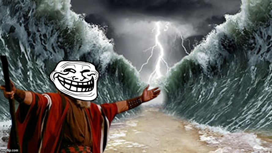 image tagged in red sea | made w/ Imgflip meme maker